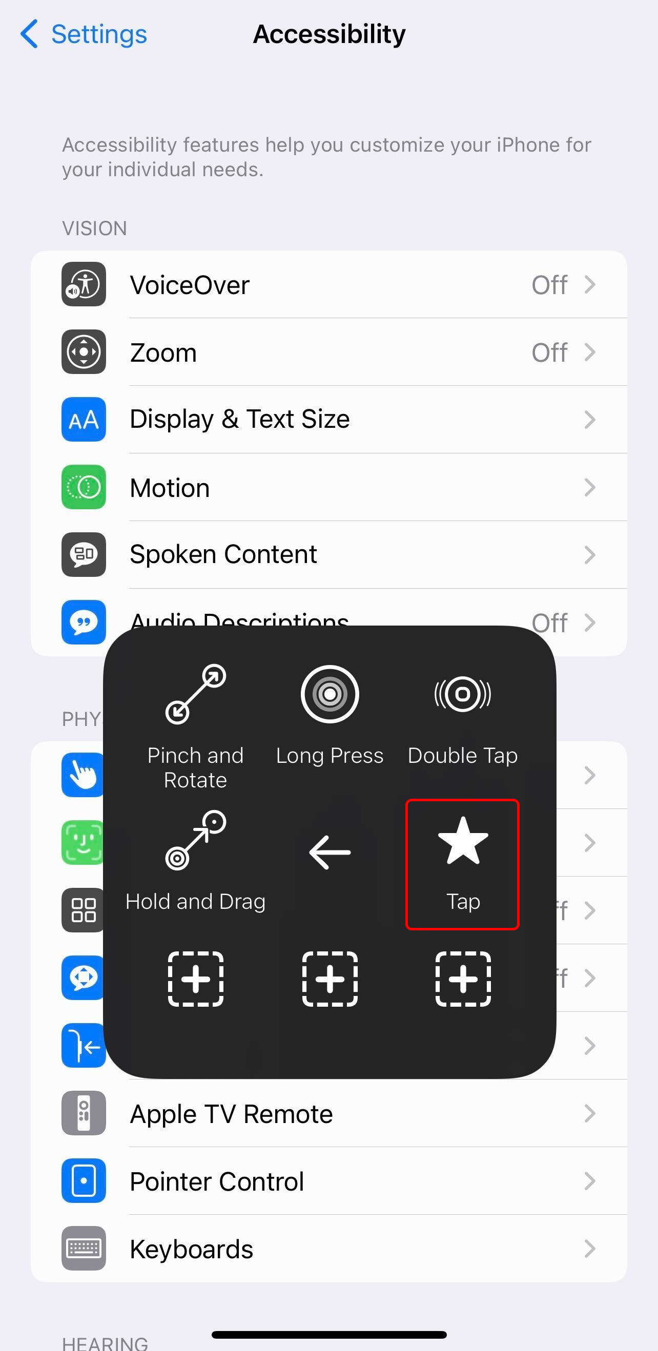 How to use and customize the Accessibility Shortcut on iPhone and